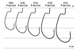Гачок Decoy Worm19 S. S. Hook #8 (10 шт/уп) 