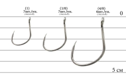Крючок Decoy JS-3 #1 (7 шт/уп)
