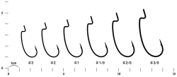 Крючок Decoy Worm37 Kg Hook Narrow #3/0 (7 шт/уп)