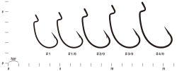 Крючок Decoy Worm13 Kg Hyper #01 (8 шт/уп)