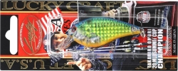 Воблер Lucky Craft LC 1.5 60mm 12.0g CF Lens Ghost Chart Blue Shad