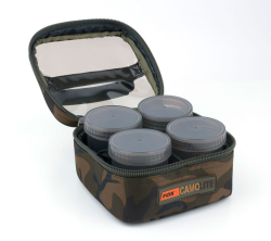 Кейс с баночками для дипования Fox Camolite Glug pot case 6 баночек 1шт