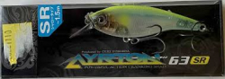 Воблер GAN CRAFT AYRTON 63 SR #09 KINOKUNI LEMON