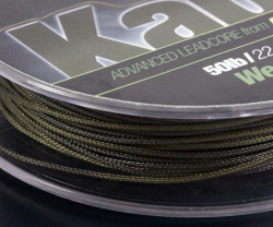 Лидкор Korda Kable Tight Weave Leadcore *Weed 50Lb/22kg 25m