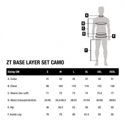 Термобелье Nash ZT Base Layer Set Camo S набор
