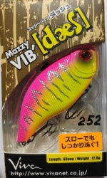 Воблер VIVA MAZZY VIBE #252 PINK BACK CHART