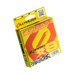 Плетеный шнур YGK X-BRAID OLLTOLOS WX8 FINESSE SHANGRILLA 100М #0.4
