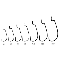 Крючок Decoy Worm 9 Upper Cut №3/0(7)