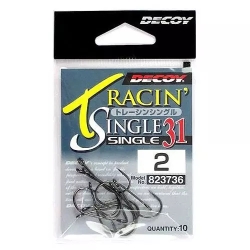 Крючок Decoy Tracin&#039; Single 31 №6(10)