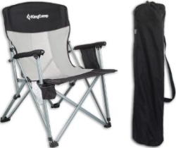 Крісло KingCamp Hard Arm Chair. Black/mediumgrey 