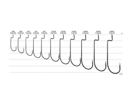 Гачки Decoy Worm 5 Offset №6 