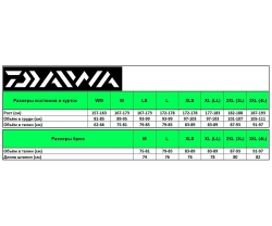 Костюм зимний Daiwa DW-1304 Gore-Tex Combi-Up Hi-Loft Black L 