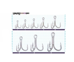 Трійник Owner ST -66 TN 5666 №1 Nickel Muscle point 