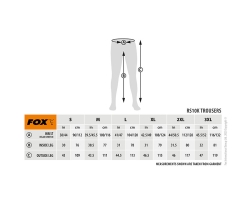 Штаны Fox LightWeight Camo RS 10K Trouser XL