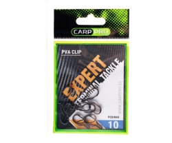 Кліпса для ПВА-стіков и пакетів Carp Pro 10 шт.
