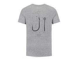 Футболка Korda Hook Spec T-Shirt Grey M 