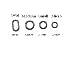 Кольца стальные для оснасток Korda Rig Ring Micro