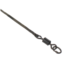 Лидеры готовые Korda Leadcore leader Ring Swivel Weed/Silt 3 шт