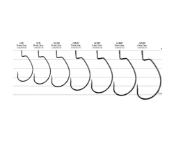 Гачки Decoy Worm 25 Hook Wide №1 