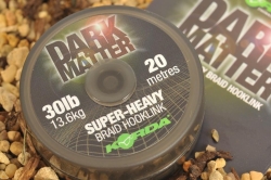 Повідковий матеріал Korda Dark Matter Braid 20 lb 20 м 
