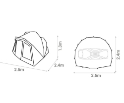 Палатка карповая Chub Tri-Brid Shelter 