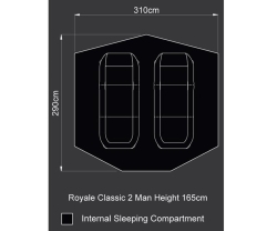 Намет FOX Royale Classic 2 Man Camo 