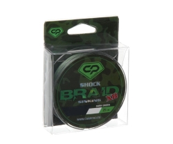 Шок-лидер Carp Pro Diamond Shock Braid PE X8 0.16мм 25м Dark Green