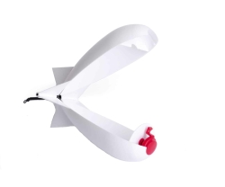 Ракета для підгодовування FOX Spomb Midi White 