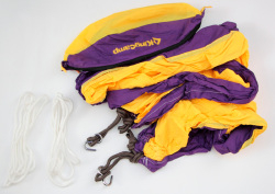 Гамак KingCamp Parachute Hammock. Purple/Yellow 