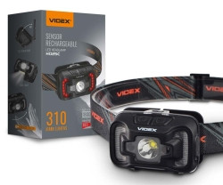 Налобний світлодіодний ліхтарик Videx 310Lm 5000K 