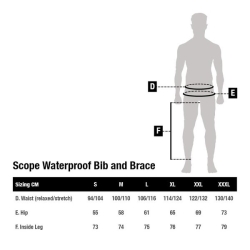 Штани водонепроникні Nash Scope Waterproof Bib and Brace XXXL 1шт 