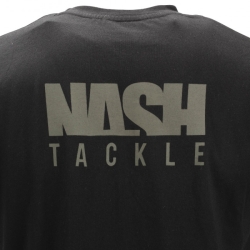 Футболка Nash Tackle T-Shirt Black Черный Large 1шт