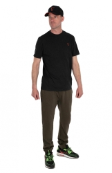 Футболка Fox Collection T-Shirt Black Marl Orange Logo S 1шт