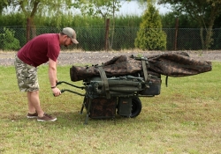 Тележка Fox FX Explorer Barrow and Camo Lite Bag 2 straps & mesh bags комплект