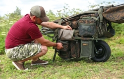 Тележка Fox FX Explorer Barrow and Camo Lite Bag 2 straps & mesh bags комплект