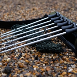 Колышки для палатки со штормовыми шнурами Fox R-Series Bivvy Storm Pack 6x30cm/6