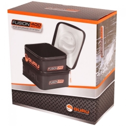 Кейс + контейнер для прикормки Guru Fusion 400 Bait Pro Case 21x21x10см набор