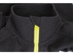 Толстовка Matrix Minimal Black/Marl + Lime 1/4 Zip XXL 1шт 