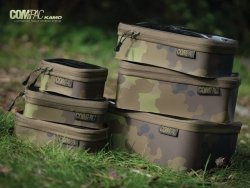 Кейс для аксессуаров Korda Compac Kamo 125 Camo 21x14x7см 1шт