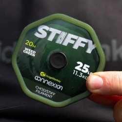 Поводочний матеріал моно Ridge Monkey Stiffy Chod / Stiff Filament Weed Green 20Lb/9,1kg 20м 