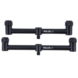 Буз бар фиксированный Solar A1 Aluminium Fixed Buzz Bar Black 2 Rod 7 inch/18cm 1шт