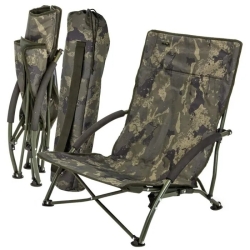 Кресло с подлокотниками Solar Undercover Camo Foldable Easy Chair Low 50x42x67cm 1шт