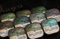 Поводочный флюрокарбоновый материал GURU PURE Fluorocarbon 4lb/0,16mm 50m