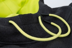 Толстовка Matrix Minimal Black Marl Hoody Black/Marl+Lime XXXL 1шт 