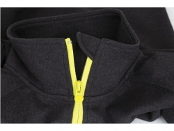 Толстовка Matrix Minimal Black/Marl + Lime 1/4 Zip XL 1шт