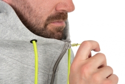 Толстовка Matrix Black Edition Full Zip Hoody Marl Grey / Lime Marl Grey / Lime L 1шт