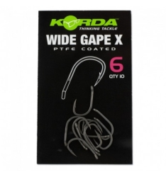 Гачки тефлонові Korda Wide Gape X Size 10 10шт 