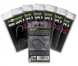 Гачки тефлонові Korda Wide Gape X Size 10 10шт 