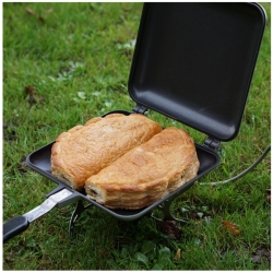 Тостер cо столовым набором Ridge Monkey Deep Fill Sandwich Toaster Black Edition XL 1шт