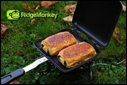 Тостер cо столовым набором Ridge Monkey Deep Fill Sandwich Toaster Black Edition Standart 1шт